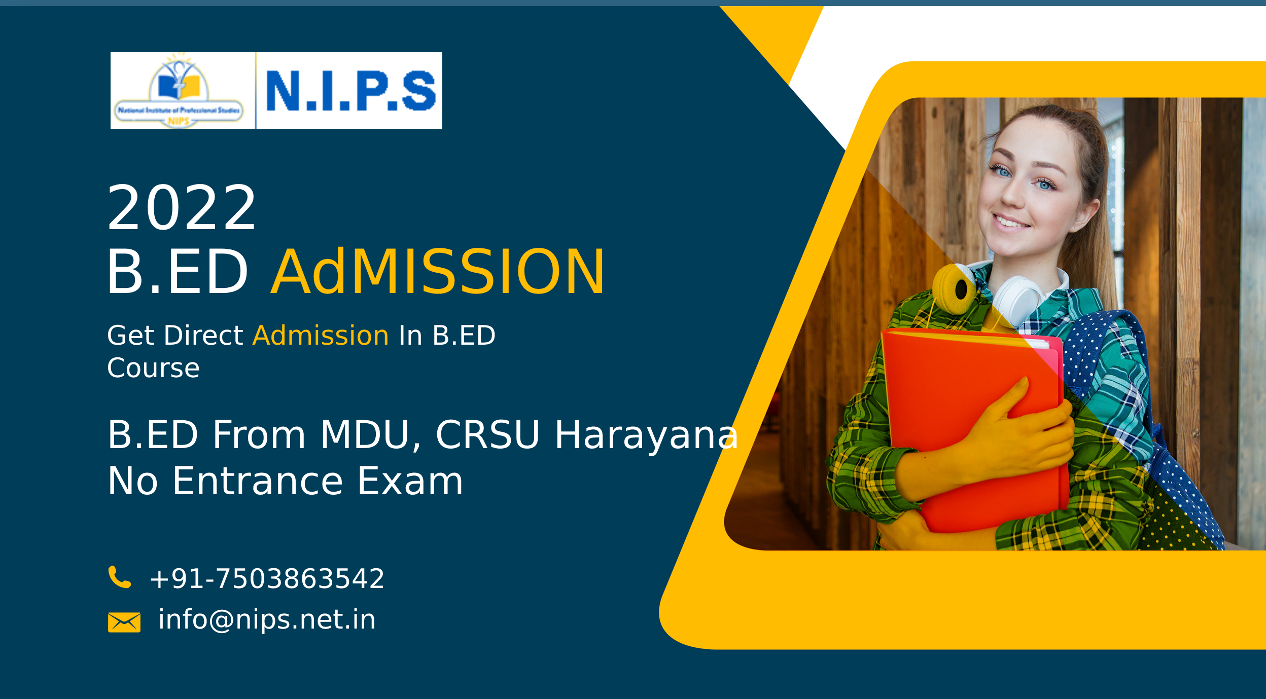 B.Ed Admission 2026